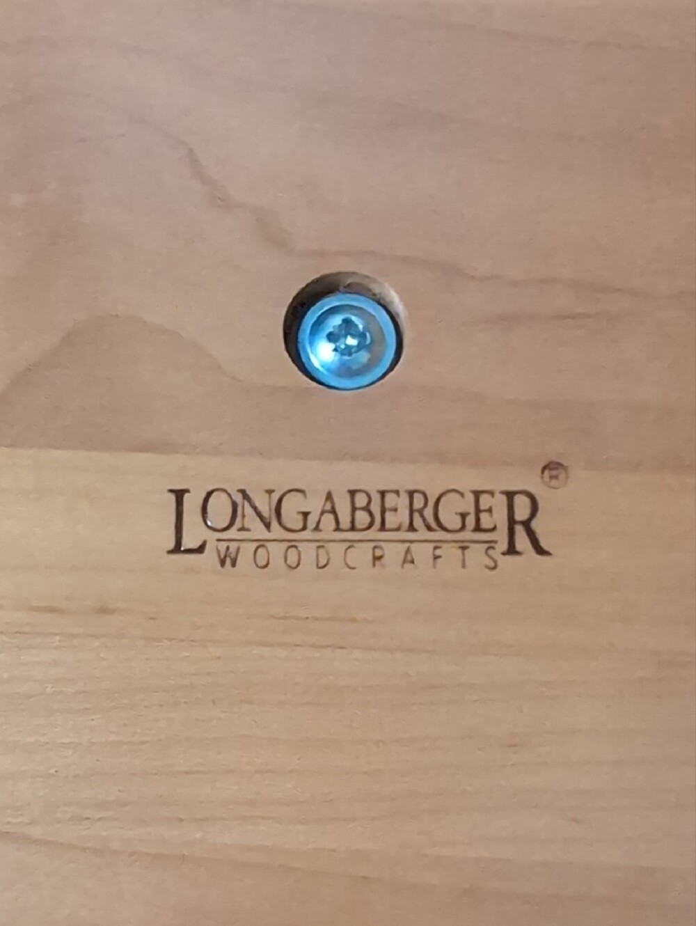 Vintage Longaberger Basket With Lid - Picture 6 of 9